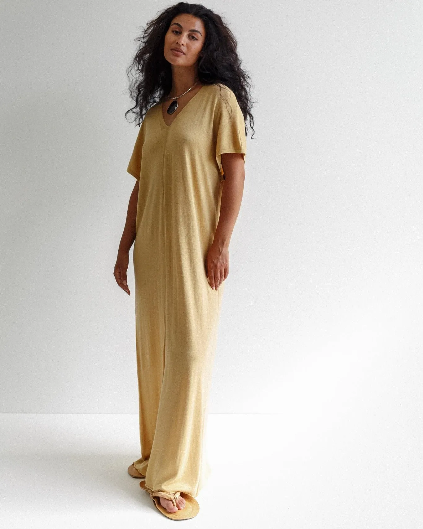 WIXII - Bamboo/cotton maxi knit Pepon dress! 10-12